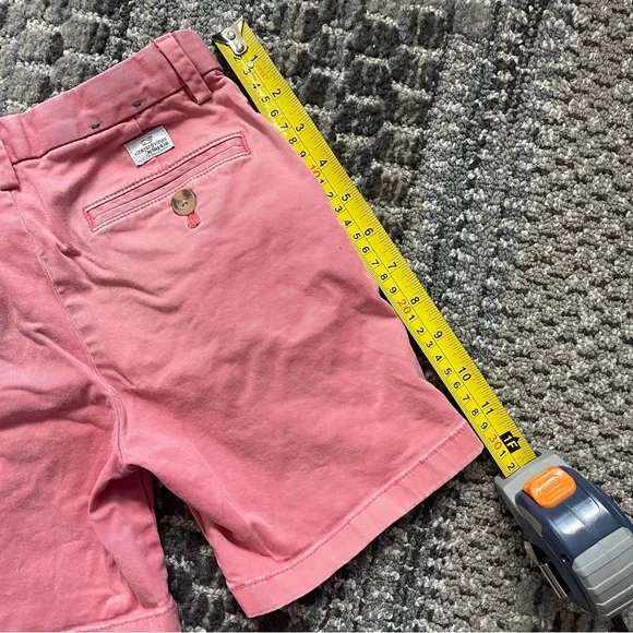 Vineyard Vines by Shep and Ian Boys Chino Khaki Shorts, Red / Pink, Size 6 - Picture 7 of 7